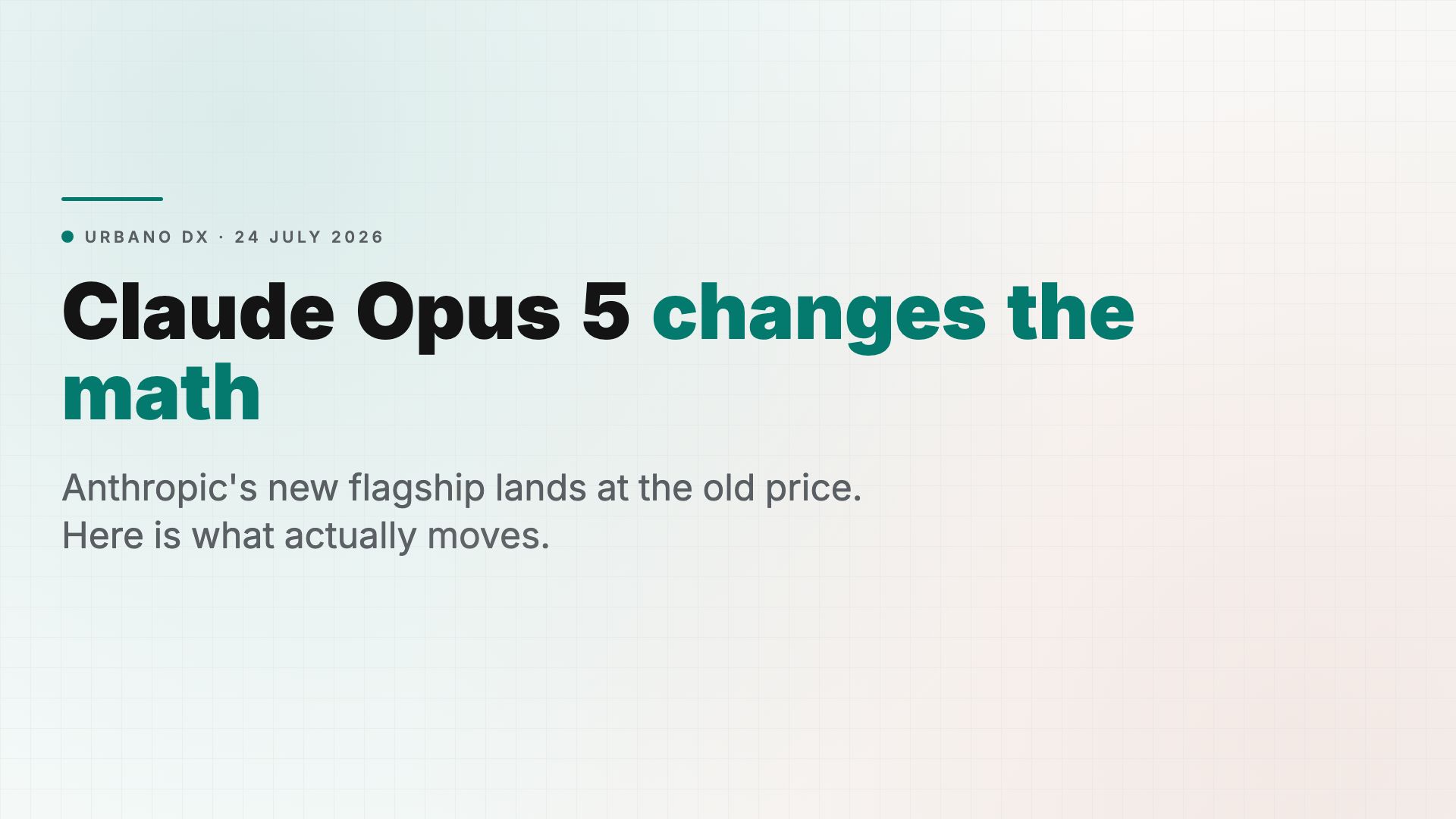 Claude Opus 5 Is Out: What Actually Changes For Your Roadmap
